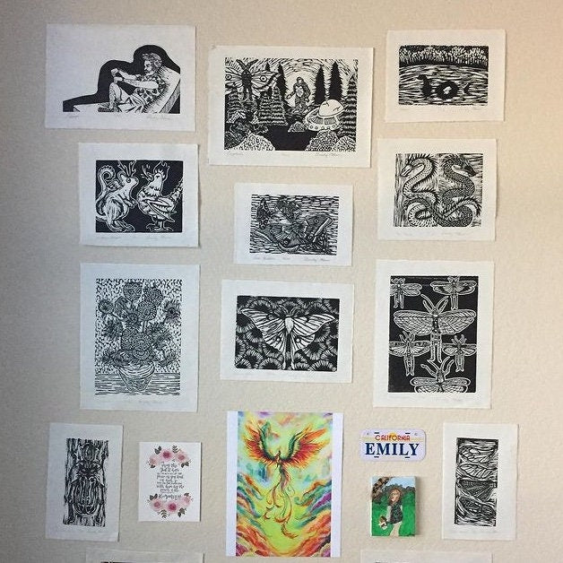 Luna Moth print