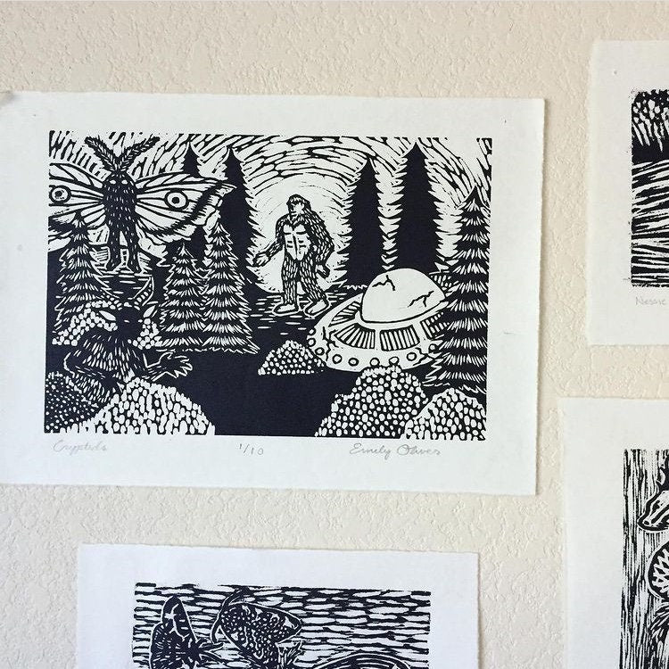 Cryptids print