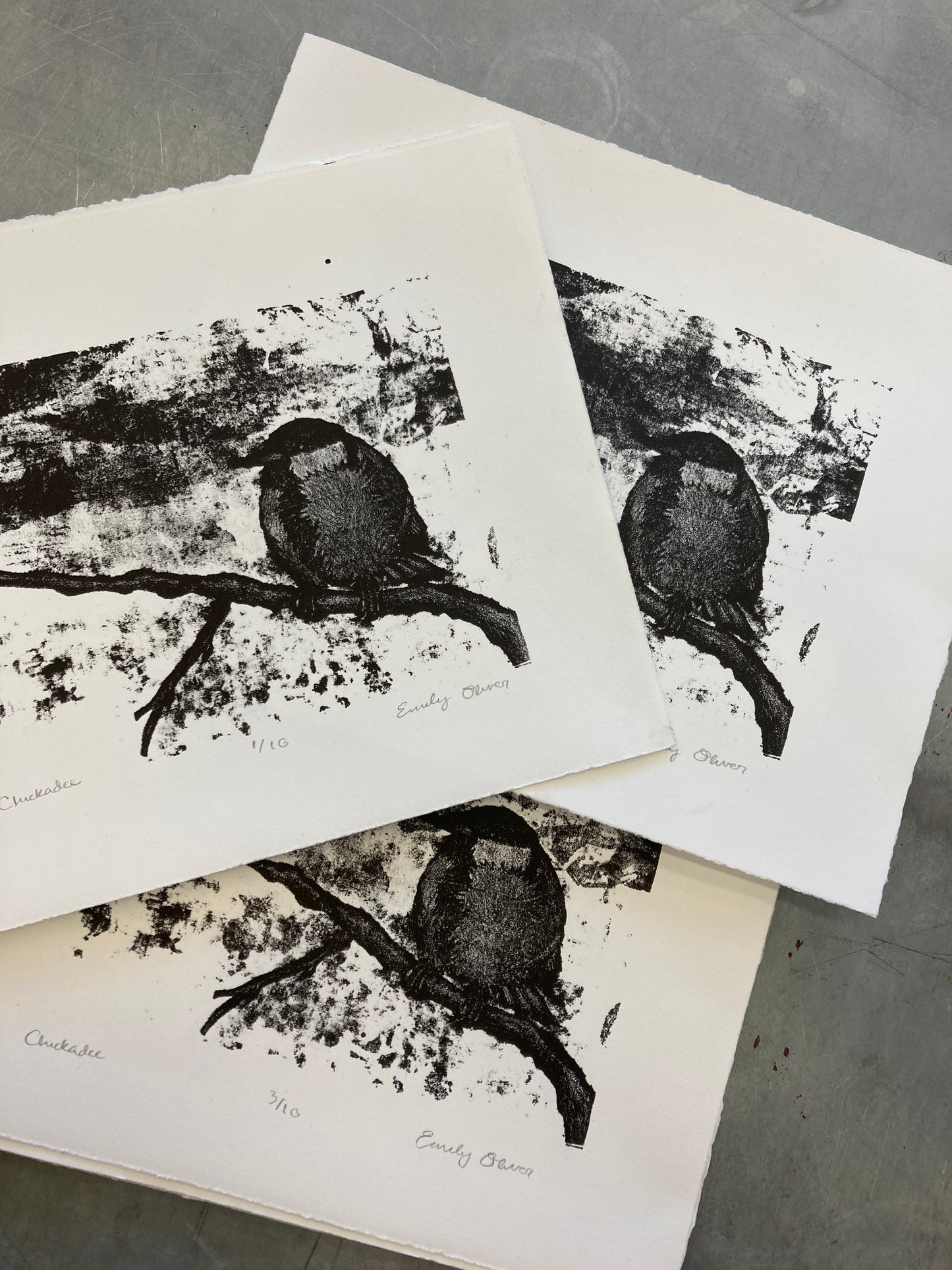 Chickadee Print