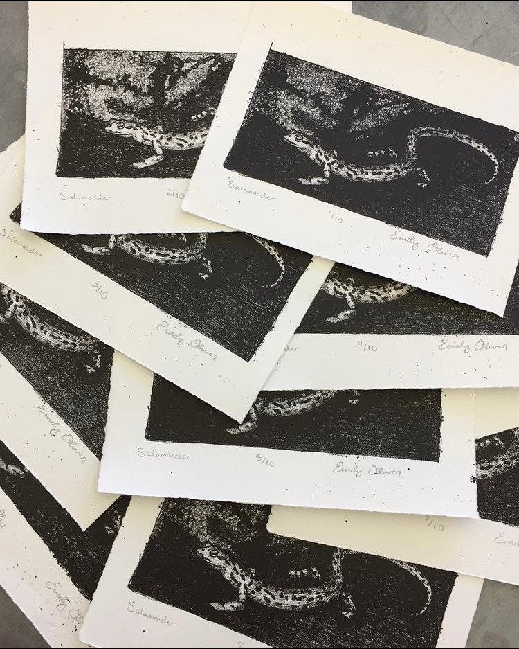 Salamander print