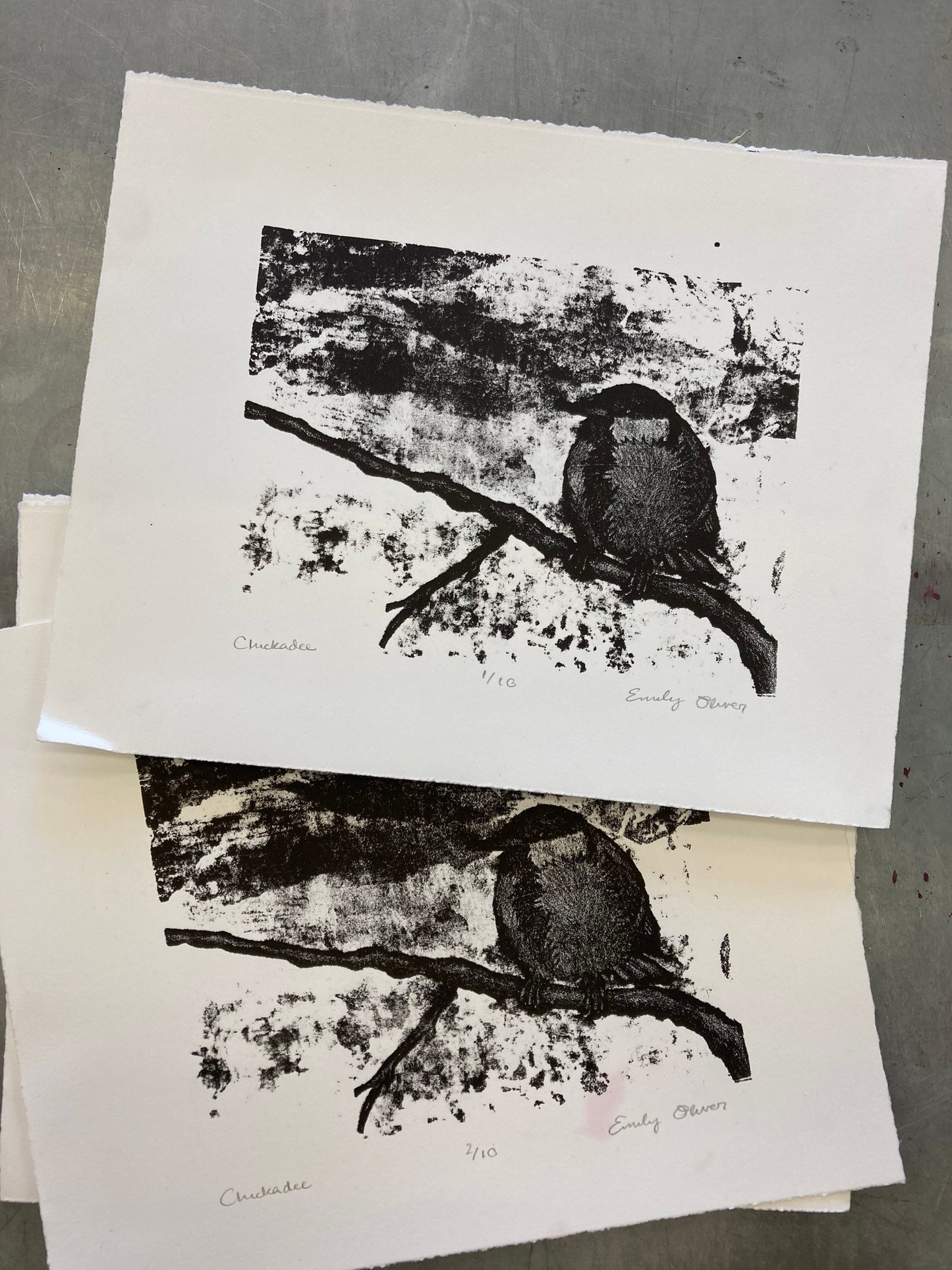 Chickadee Print