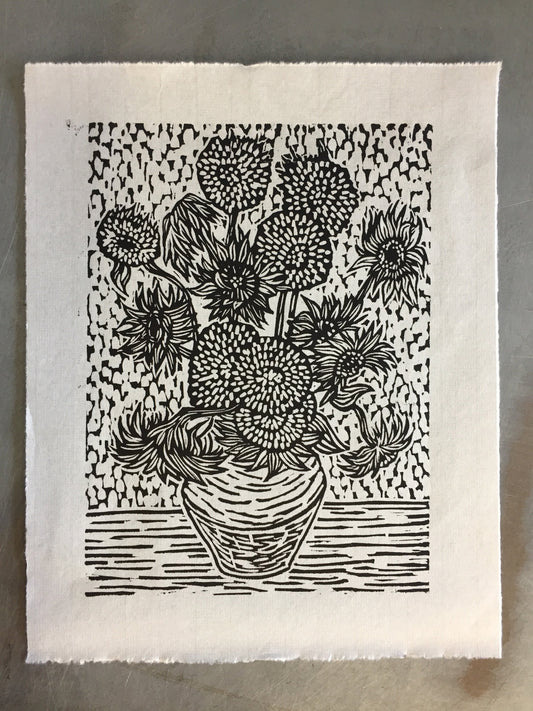 Van Gogh Sunflowers print