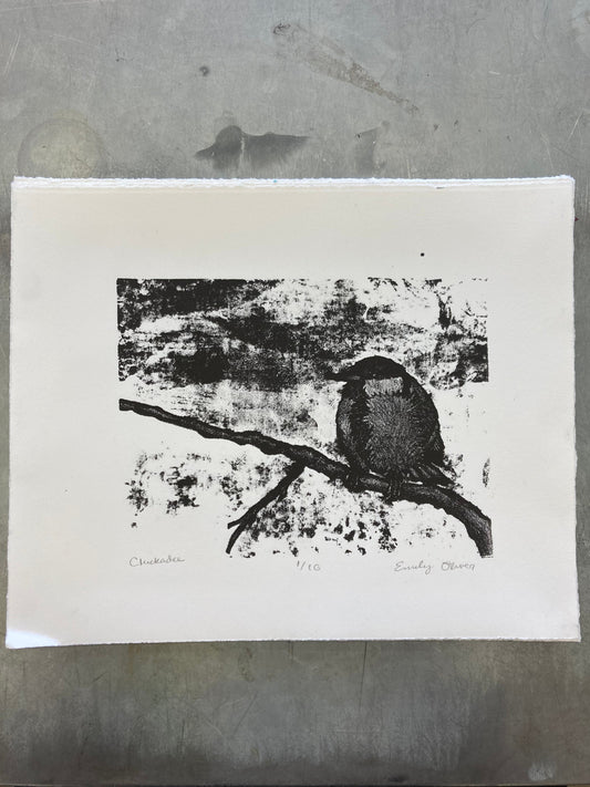 Chickadee Print